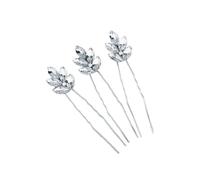 Horquilla clásica de flores de cristal de alta calidad, accesorios para el cabello de princesa, pinzas para el cabello para uso diario para mujeres como regalo (HS-J6165)