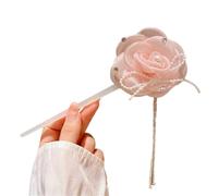 Horquilla colgante para el pelo con flores, palillos antiguos con flecos, para disfraz chino femenino, accesorio de peinado