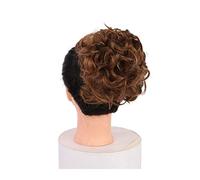 Horquilla Corto desordenado rizado plato peines for el cabello clip en cola de caballo scrunchie moño extensión de moño sintético updo postizos bandeja de pelo cola de caballo pieza de pelo for mujere
