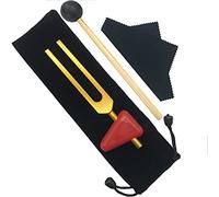 Horquilla de afinación de 528 Hz, tenedores de afinación con peso corporal, dispositivos de curación de frecuencia, reparación de ADN, tenedor de afinación de chaka de curación de sonido, instrumento