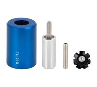 Horquilla de Bicicleta con Tuerca de Estrella, Herramienta para Horquilla de Bicicleta, Horquilla Estrella Tuerca Arañas Bicicleta, Auriculares de Horquilla Delantera de Bicicleta Tuerca de Estrella