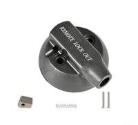 Horquilla de bicicleta de aluminio bloqueo remoto tapa de interruptor para Rockshox Xcm para Xcr Raidon para modelos Epicon, pieza de reparación, negro (C)