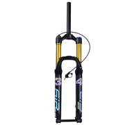 Horquilla de Bicicleta de montaña, Horquilla Delantera para Bicicleta de Carretera, Tubo de 1 1/2, lubricación de Larga duración, suspensión MTB, 27,5-29 Pulgadas, Recorrido de 160 mm, Cierre rápido