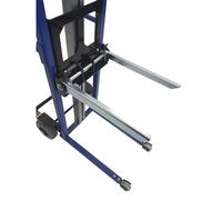 Horquilla de caja para elevadores de material y carros elevadores eurokraft pro, L x A 450 x 140 - 330 mm