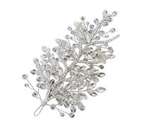 Horquilla de cristal deslumbrante para fotografía y banquetes, decoración brillante para novia
