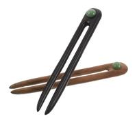 Horquilla de Estilo Chino Madera, 2 Piezas para Moño