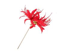 Horquilla De Flor - Aleación De Tela 3.94x7.09in Accesorio Tradicional Para El Cabello, Elegante Clip Floral, De Disfraz | Decoración Del Cabello Estilo Vintage Con Fotografía Fest