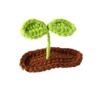 Horquilla de ganchillo con diseño de hojas para el pelo, horquilla para cola de caballo, horquillas únicas para el pelo para mujer