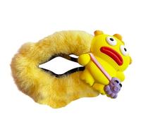 Horquilla de goma con diseño de pez payaso de dibujos animados en forma de nube, pasadores de felpa peludos, accesorios para el cabello