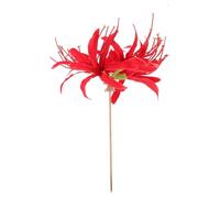Horquilla de lirio de araña roja, estilo Han, vintage, con diseño de lirio de araña antigua, accesorio para el pelo para cosplay, accesorio para el pelo para boda, tang dinastía