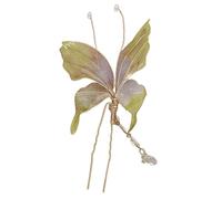 Horquilla de mariposa vintage para mujer, elegante borlas, palo de pelo de metal, accesorio de peinado para uso diario