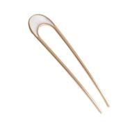 Horquilla de metal en forma de U vintage, palillos para el cabello retro en forma de U | Accesorios para horquillas de peinado en forma de U - Peines laterales de metal en forma de U para mujeres, niñ