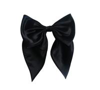 Horquilla de novia con perlas y lazo para niñas, lazo de balletcore para desfiles, bailes, princesas, accesorios para el cabello, accesorios para el escenario