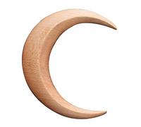 Horquilla de Pelo de Luna Creciente Tallada a Mano, 1 Barra de Pelo de Luna para Mujer, Horquilla de Luna Creciente de Madera, pasadores de Luna Creciente, Pasador de Pelo de Luna de Madera