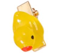 Horquilla de pelo de pato de dibujos animados para discotecas, fiestas y declaraciones diarias