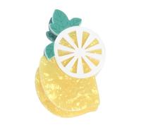 Horquilla de pelo de PVC con forma de fruta, accesorio para mujer, decoración elegante, pasadores ligeros