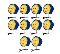 Horquilla de primavera con forma de dibujos animados, 10 Uds. para mujeres, cómodo clip para el cabello, niñas, viajes, fotografía, clip para el cabello, varios