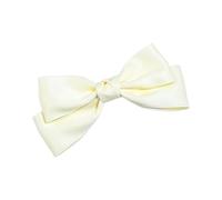 Horquilla de seda con forma de lazo para niños encantadores y lujosos pasadores de pelo, tiaras de tela