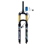 Horquilla de suspensión para Bicicleta de montaña de 26, 27, 5 y 29 Pulgadas, Freno de Disco, Recorrido de 0,4 Pulgadas, cámara de Aire de 160 mm.