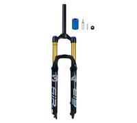 Horquilla de suspensión para Bicicleta de montaña de 26, 27, 5 y 29 Pulgadas, Freno de Disco, Recorrido de 0,4 Pulgadas, cámara de Aire de 160 mm.