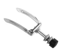 Horquilla Delantera de Acero para Silla de Ruedas de Rueda | Apta para Ruedas Giratorias de 7 y 8 Pulgadas, Diámetro de Orificio 8mm, Medidas 27/12, 7/30/10mm