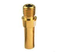 Horquilla delantera de aleación para tornillo de columna de freno en V para bicicletas de montaña M8x1.25 M10x1.25 M10x1.0 Pieza de repuesto de perno (M10 × 1.25 amarillo)