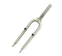 Horquilla delantera de aluminio plegable de 20 pulgadas, freno en V, 74 mm, diseño abierto sin acolchado para una gran compatibilidad