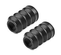Horquilla delantera de goma para motocicleta, 1 par de accesorios de 39 mm de largo para polainas de motocicleta