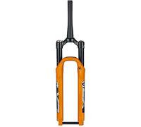 Horquilla Delantera para Bicicleta de montaña con Eje pasante de 15 x 100 mm, suspensión neumática de aleación de Aluminio, 120 mm de Recorrido y Ajuste de Rebote, Accesorios para
