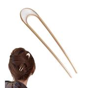 Horquilla en forma de U - accesorio de peinado vintage de metal, diseño elegante | de pelo estilo francés para, fijación duradera y sujeción perfecta