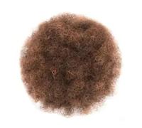 Horquilla Extensión de cabello sintético con cola caballo, rizada y cordón ajustable, clip moño afro Para sujetar y decorar el cabello(1BT30)