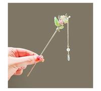 Horquilla for el pelo for mujer, Clip de flor for el pelo, joyería de aleación, horquilla for mujer, traje antiguo Han, joyería for moño(Style 2)