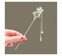 Horquilla for el pelo for mujer, Clip de flor for el pelo, joyería de aleación, horquilla for mujer, traje antiguo Han, joyería for moño(Style 6)