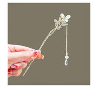 Horquilla for el pelo for mujer, Clip de flor for el pelo, joyería de aleación, horquilla for mujer, traje antiguo Han, joyería for moño(Style 4)