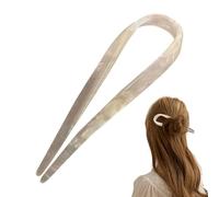Horquilla Francesa - Pinzas Para Horquillas, Accesorios Para Palitos De Horquillas Para Mujer | Pinzas Largas Y Clásicas Para Peinar El Cabello Con 2 Puntas Para Mujeres, Niñas, Todas Las Edades, Amig