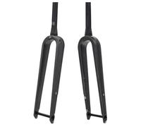 Horquilla Grava Horquilla Rígida De Carbono 700C Horquilla Cónica para Bicicleta De 1-1/2 Eje Pasante Horquilla Dura Bicicletas De 12x100mm Compensación Máxima De 50mm Neumáticos 45C