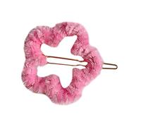 Horquilla lateral de felpa de primavera multiforma para mujer, bonita y dulce encanto, estética, accesorios para el cabello Y2k
