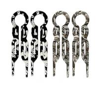 Horquilla Lialys Prestige 2025, Horquillas versátiles con ondas en forma de U para mujer, Elegancia natural para todo tipo de cabello (G)