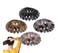 Horquilla Mágica Nido de Pájaro | 4 Piezas Horquilla Rizo Nido de Pájaro | Recogido Cola de Caballo Ajustable para Mujer Niña | Playa Boda Baile Fiesta Trabajo Al Aire Libre