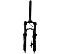 Horquilla Mtb Horquilla Delantera For Bicicleta De Montaña 20 Pulgadas Y 24 , Aire, Aleación Aluminio, Freno Disco, 100 Mm, Liberación Rápida, Hombro, Bloqueo Controlado Por Cable(20inch Line)