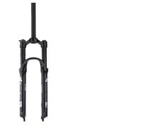 Horquilla Mtb Horquilla MTB de aleación magnesio con presión aire, suspensión llanta, 26, 27,5 y 29 pulgadas, tubo recto/cónico, liberación rápida, horquilla for bicicleta(26Straight Manual)