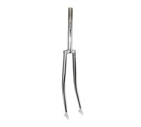 Horquilla P2R (Cycle) City 700c rígida, acero cromado, pernos (240 - 120 mm) con rosca interior de 1 - 22,2