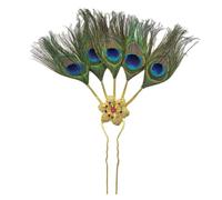 Horquilla para el pelo con diamantes de imitación con forma de flor para niña, estilo tailandés, tradicional, decorativa, para cosplay