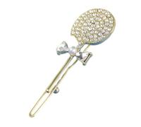 Horquilla para el pelo con diamantes de imitación para decoración de violín para niños, para oficina y uso doméstico