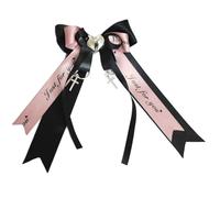 Horquilla para el pelo con lazo para niña, estilo gótico, pasadores para el pelo de ComicShow, para bailes de máscaras, decoración de pelo para mujer