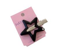 Horquilla para el pelo de resina de color crema para adolescentes y niñas, horquillas laterales Y2K, pasadores para el pelo para mujeres, flequillo lateral, horquilla para niños, accesorio para el