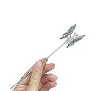 Horquilla para el pelo en forma de mariposa temblorosa con perlas y borlas, accesorios para fotos, joyería para el cabello, tocado de perlas de hada de ninfa