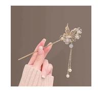 Horquilla para el pelo Palillos, tocado, joyería for el cabello de fiesta for niñas, pinzas for el cabello, pinza for el cabello Hosta Horquilla retra(02)