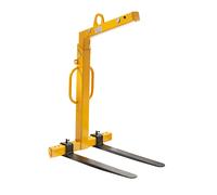 Horquilla para grúa altura útil ajustable entre 1300 y 2000 mm