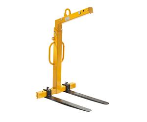 Horquilla para grúa altura útil ajustable entre 1300 y 2000 mm